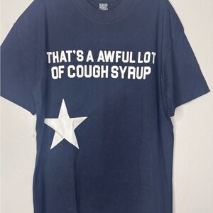 Navy Graphic T-Shirt with White Star
